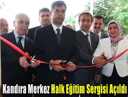 Kandıra Merkez Halk Eğitim Sergisi Açıldı