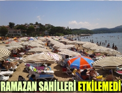 Ramazan sahilleri etkilemedi