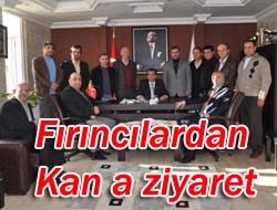 Fırıncılardan Kan'a ziyaret