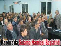 Kandıra’da sulama hamlesi başlatıldı