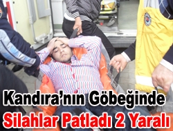 Kandıranın Göbeğinde Silahlar Patladı 2 Yaralı