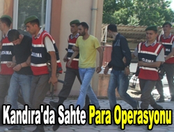 Kandıra'da sahte para operasyonu