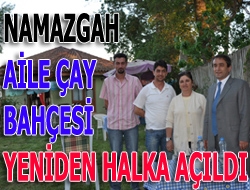 Namazgah yeniden halka açıldı