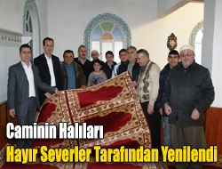 Caminin Halıları Hayır Severler Tarafından Yenilendi