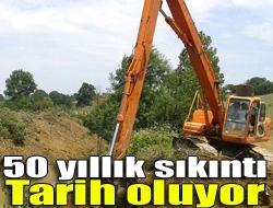 50 yıllık sıkıntı tarih oluyor