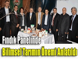 Fındık panelinde bilimsel tarımın önemi anlatıldı