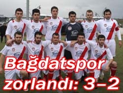 Bağdatspor zorlandı: 3-2