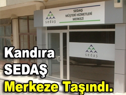 Kandıra SEDAŞ merkeze taşındı.