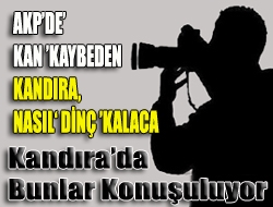 AKPde Kan kaybeden Kandıra, nasıl Dinç kalacak