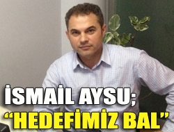 İsmail Aysu; Hedefimiz BAL