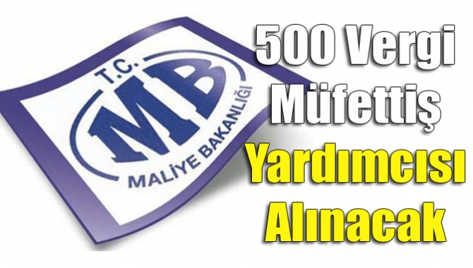 500 vergi müfettiş yardımcısı alınacak 