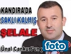 Kandıra'da saklı kalmış şelale