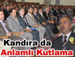 Kandıra'da anlamlı kutlama