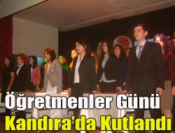 Öğretmenler Günü Kandırada Kutlandı