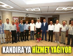 Kandıraya hizmet yağıyor