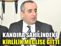 Kandıra sahilindeki kirlilik Meclise gitti