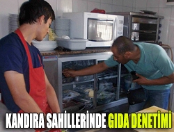 Kandıra sahillerinde gıda denetimi