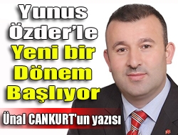 Yunus Özderle yeni bir dönem başlıyor