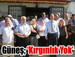 Güneş; Kırgınlık yok