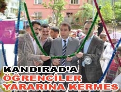 Kandıra'da öğrenciler yararına kermes