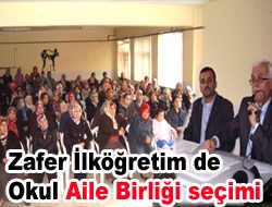 Zafer İlköğretim'de Okul Aile Birliği seçimi