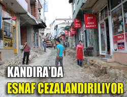 Kandırada esnaf cezalandırılıyor