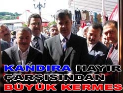 Kandıra Hayır Çarşısından büyük kermes