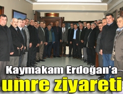 Kaymakam Erdoğana umre ziyareti