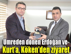 Umreden dönen Erdoğan ve Kurta, Kökenden ziyaret