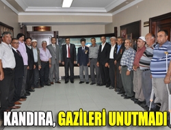 Kandıra, gazileri unutmadı