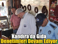 Kandırada gıda denetimleri devam ediyor