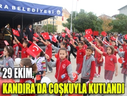 29 Ekim, Kandırada coşkuyla kutlandı