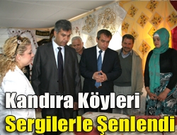 Kandıra köyleri sergilerle şenlendi