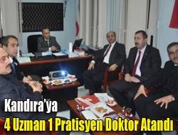 Kandıraya 4 Uzman 1 Pratisyen doktor atandı