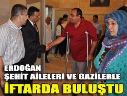 Erdoğan Şehit Aileleri ve Gazilerle İftarda Buluştu