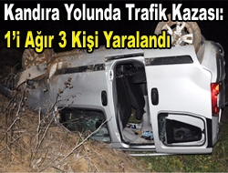 Kandıra yolunda trafik kazası: 1i ağır 3 kişi yaralandı