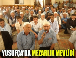 Yusufçada mezarlık mevlidi