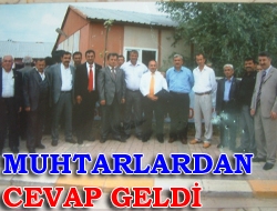 Kandıralı Muhtarlardan cevap geldi