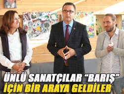 Ünlü sanatçılar barış için bir araya geldiler