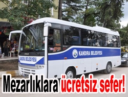 Mezarlıklara ücretsiz sefer!