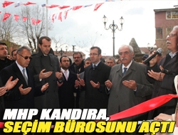 MHP Kandıra, seçim bürosunu açtı