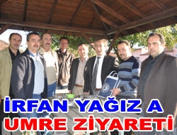 İrfan Yağız'a Umre Ziyareti