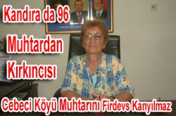 Kandıra'da 96 muhtardan kırkıncısı.