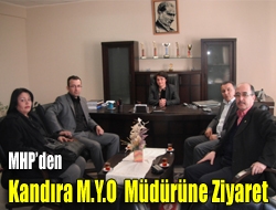 MHPden Kandıra M.Y.O müdürüne ziyaret