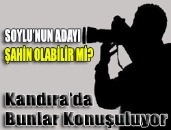 Soylunun adayı Şahin olabilir mi?