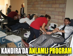 Kandırada anlamlı program