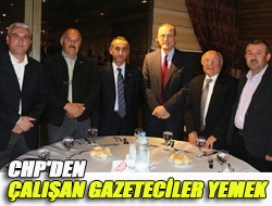 CHP'den Çalışan Gazeteciler Yemek