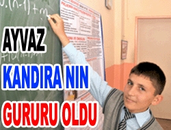 Ayvaz, Kandıra'nın gururu oldu