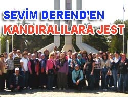 Sevim Deren'den Kandıralılara jest