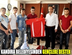 Kandıra Belediyesinden Gençlere Destek